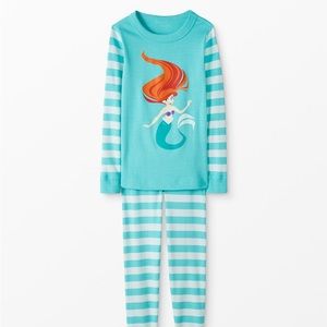 Hanna Anderson Disney Little Mermaid Ariel pajama set, 8